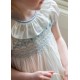 Diana Special Occasion Dress with Forget Me Not Hand Smocking Diana Special Occasion Dress with Forget Me Not Hand Smocking