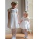 Diana Special Occasion Dress with Madonna Lily Hand Smocking