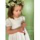 Diana Special Occasion Dress with Madonna Lily Hand Smocking