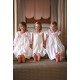 Memo Press x Smock London Girls Alice Dress Moonstone with Yellow Rose Hand Smocking