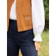C J Walker Waistcoat Butterscotch Needlecord with Spiced Vanilla Hand Smocking Edition 5 C J Walker Waistcoat Butterscotch Needlecord with Spiced Vanilla Hand Smocking Edition 5