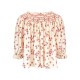 Cleopatra Blouse Painted Petals with Blush Hand Smocking Edition 38