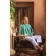 Scholl Blouse Golf Hole Green with Chalk Hand Smocking Edition 72